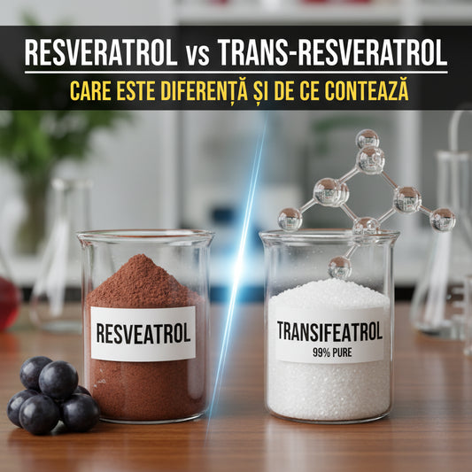 Resveratrol vs Trans-Resveratrol: Care Este Diferența și De Ce Contează