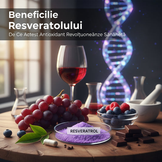 Beneficiile Resveratrolului: De Ce Acest Antioxidant Revoluționează Sănătatea