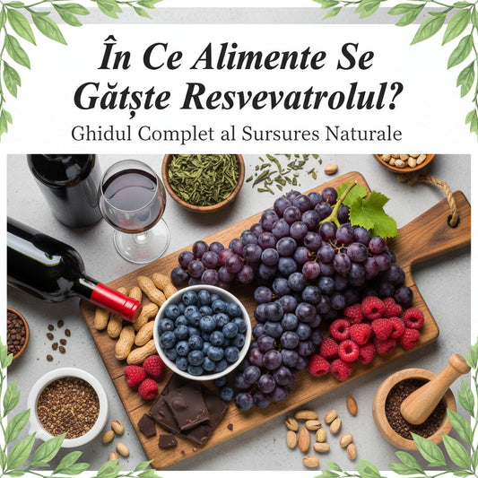 În Ce Alimente Se Găsește Resveratrolul? Ghidul Complet al Surselor Naturale