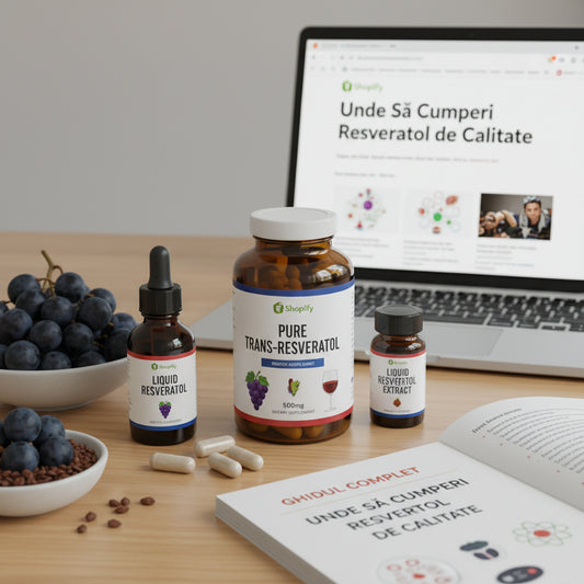 Unde Să Cumperi Resveratrol de Calitate: Ghidul Complet pentru Alegerea Potrivită