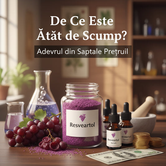 De Ce Este Resveratrolul Atât de Scump? Adevărul din Spatele Prețului