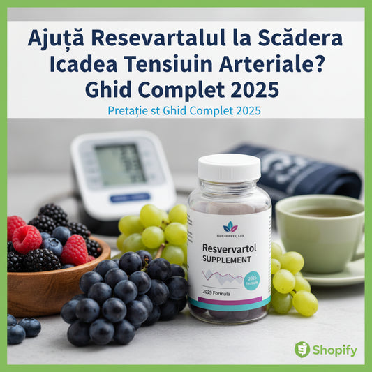 Ajută Resveratrolul la Scăderea Tensiunii Arteriale? Ghid Complet 2025
