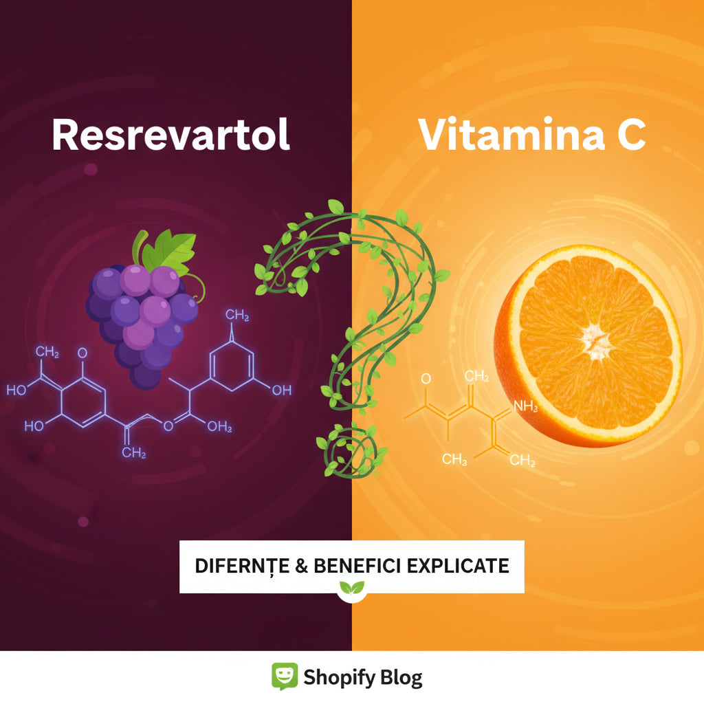 Este Resveratrolul Similar cu Vitamina C? Diferențe și Beneficii Explicate