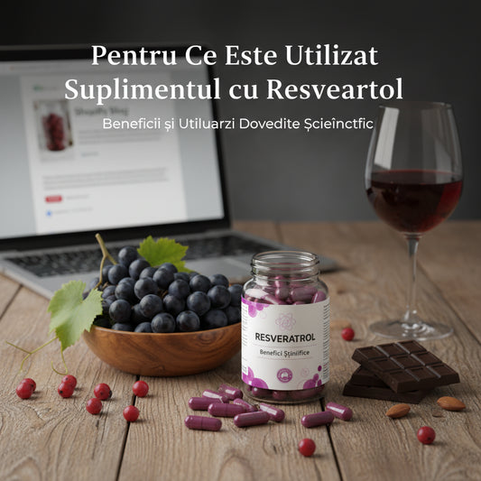 Pentru Ce Este Utilizat Suplimentul cu Resveratrol: Beneficii și Utilizări Dovedite Științific