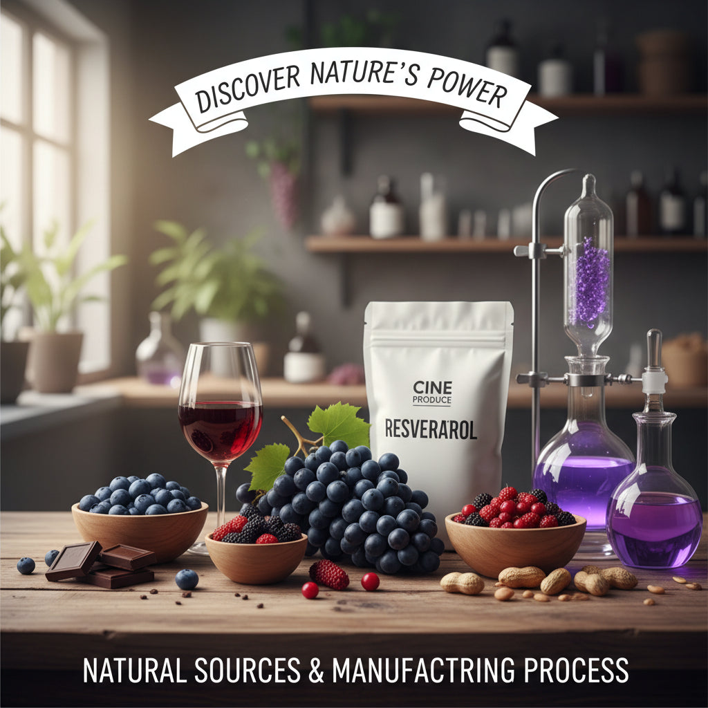 Cine Produce Resveratrolul? Descoperă Sursele Naturale și Procesul de Fabricație