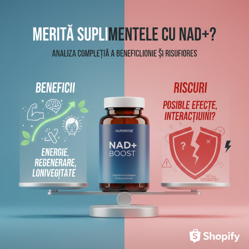 Merită Suplimentele cu NAD+? Analiza Completă a Beneficiilor și Riscurilor