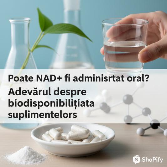 Poate NAD+ fi administrat oral? Adevărul despre biodisponibilitatea suplimentelor