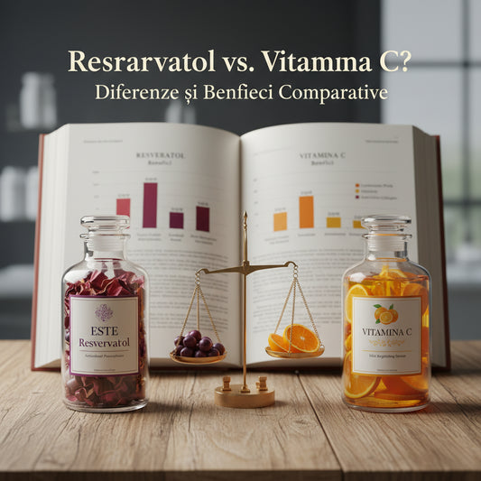 Este Resveratrolul Similar cu Vitamina C? Diferențe și Beneficii Comparative