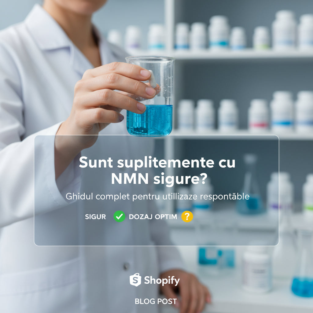 Sunt suplimentele cu NMN sigure? Ghidul complet pentru utilizarea responsabilă