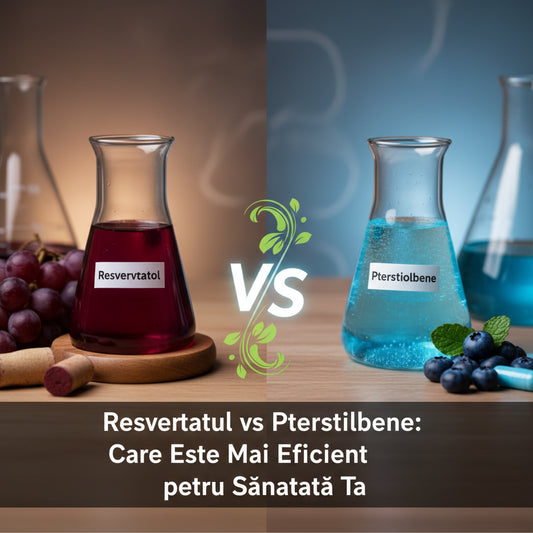 Resveratrol vs Pterostilbene: Care Este Mai Eficient pentru Sănătatea Ta?