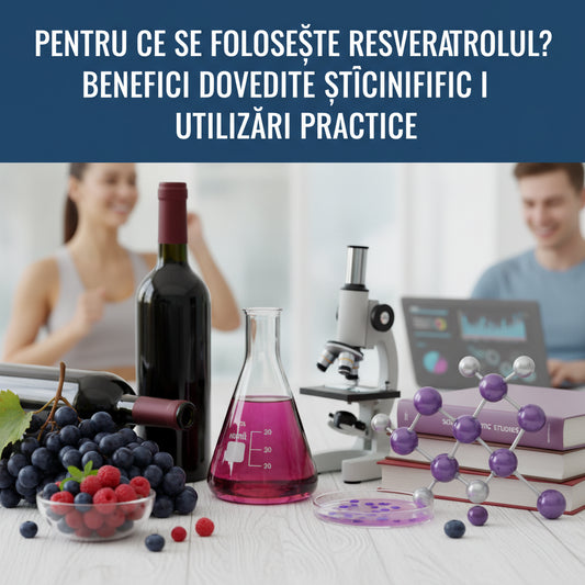 Pentru Ce Se Folosește Resveratrolul? Beneficii Dovedite Științific și Utilizări Practice