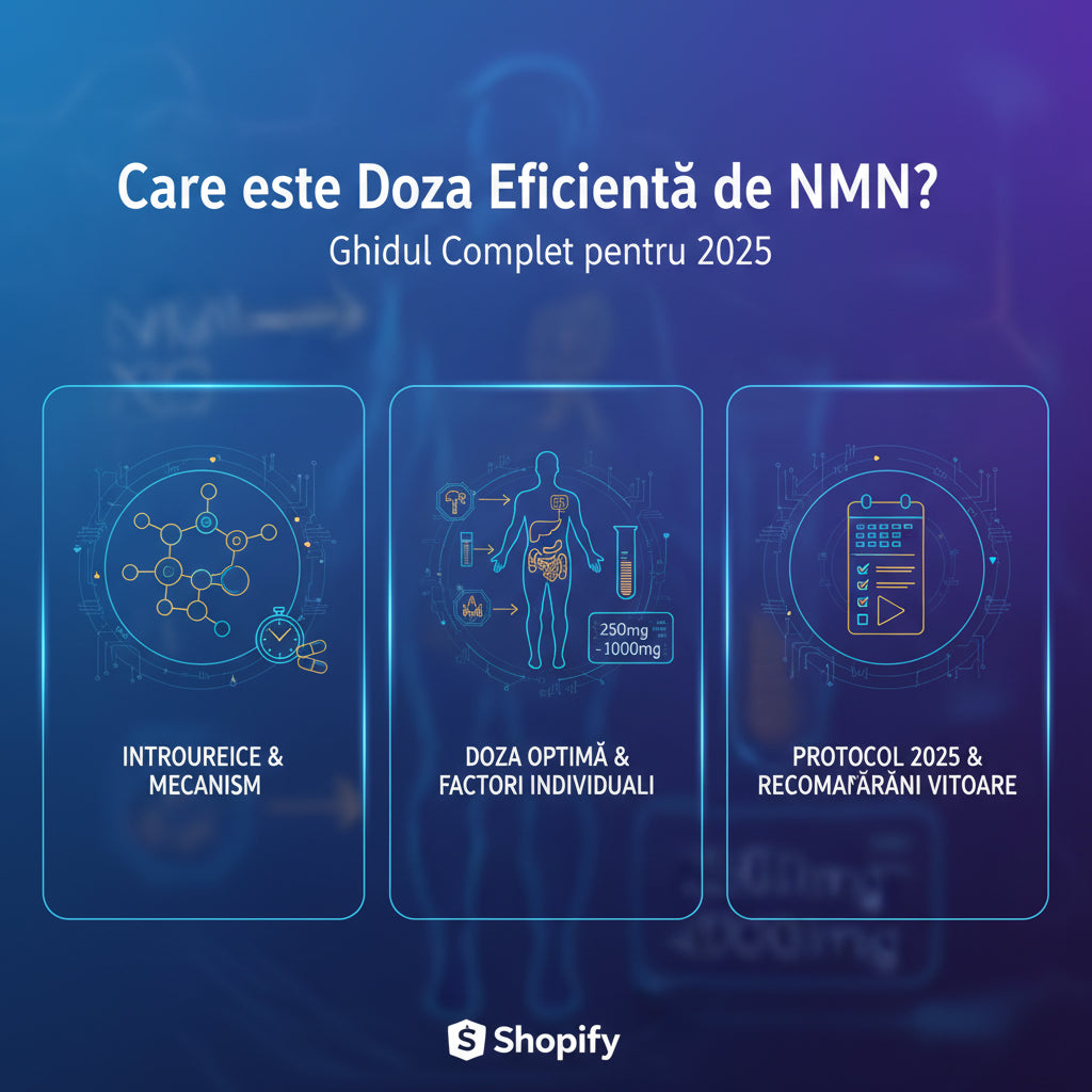 Care este Doza Eficientă de NMN? Ghidul Complet pentru 2025
