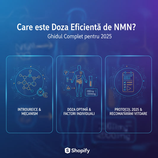 Care este Doza Eficientă de NMN? Ghidul Complet pentru 2025