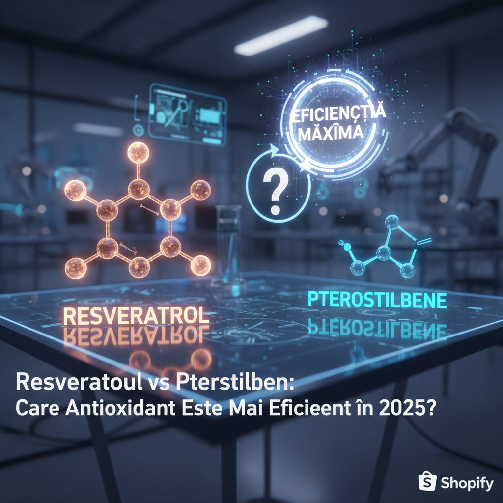 Resveratrol vs Pterostilben: Care Antioxidant Este Mai Eficient în 2025?