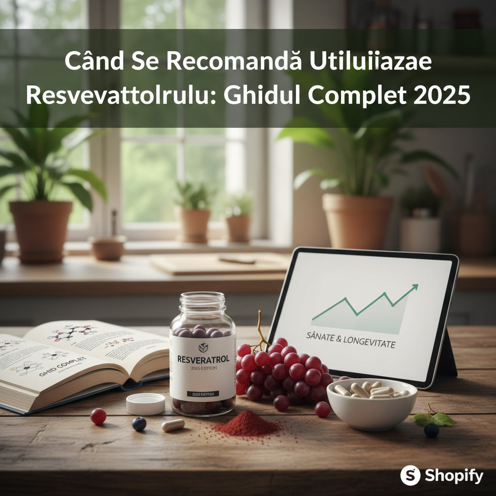 Când Se Recomandă Utilizarea Resveratrolului: Ghidul Complet 2025