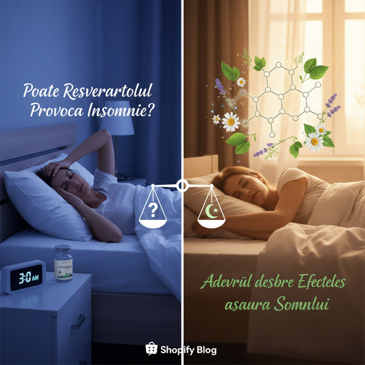 Poate Resveratrolul Provoca Insomnie? Adevărul despre Efectele asupra Somnului