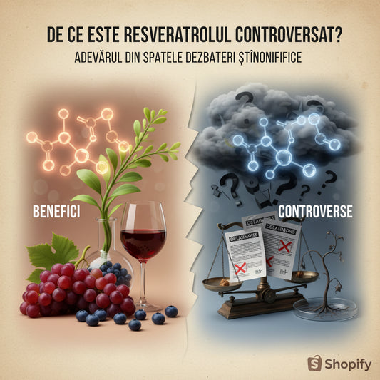De Ce Este Resveratrolul Controversat? Adevărul din Spatele Dezbaterii Științifice