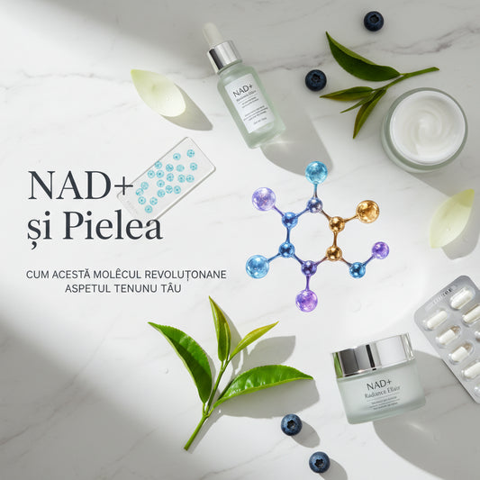NAD+ și Pielea: Cum Această Moleculă Revoluționează Aspectul Tenului Tău