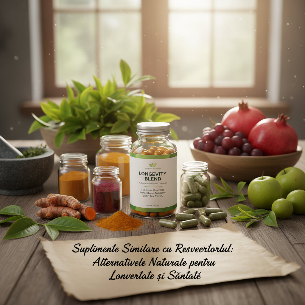 Suplimente Similare cu Resveratrolul: Alternativele Naturale pentru Longevitate și Sănătate