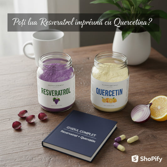 Poți lua Resveratrol împreună cu Quercetina? Ghidul Complet pentru Combinația Perfectă