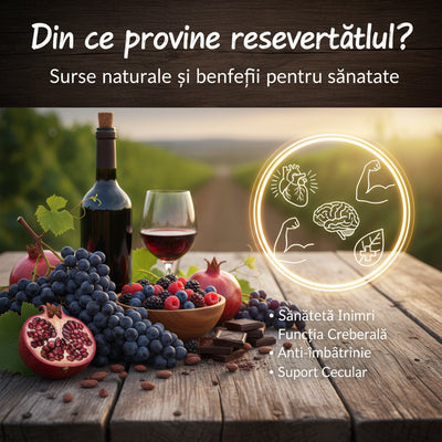 Din ce provine resveratrolul? Surse naturale și beneficii pentru sănătate