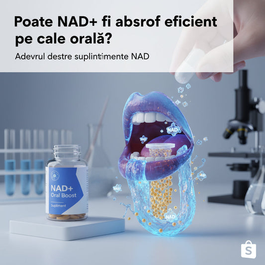Poate NAD+ fi absorbit eficient pe cale orală? Adevărul despre suplimentele NAD+