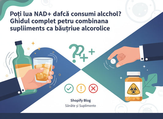 Poți lua NAD+ dacă consumi alcool? Ghidul complet pentru combinarea suplimentelor cu băuturile alcoolice