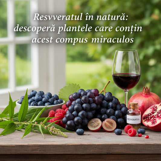 Resveratrolul în natură: descoperă plantele care conțin acest compus miraculos