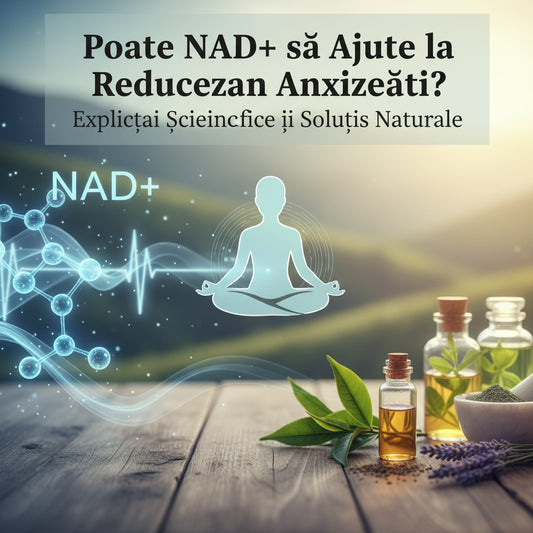Poate NAD+ să Ajute la Reducerea Anxietății? Explicații Științifice și Soluții Naturale
