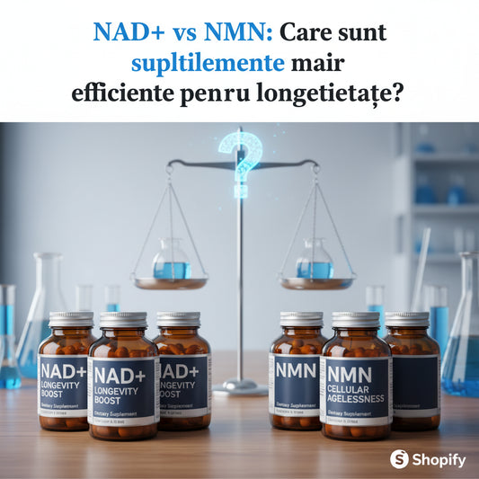 NAD+ vs NMN: Care sunt suplimentele mai eficiente pentru longevitate?