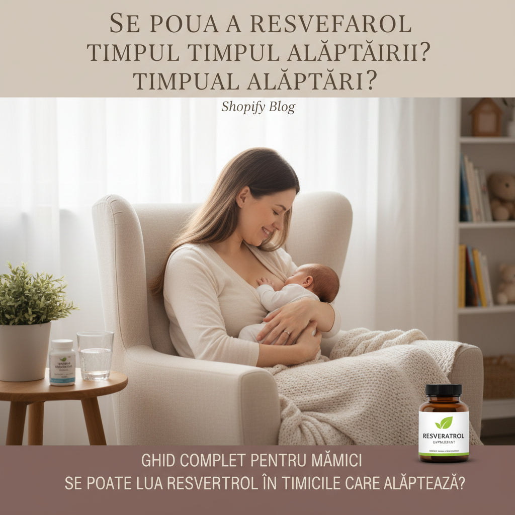 Se poate lua resveratrol în timpul alăptării? Ghidul complet pentru mămicile care alăptează
