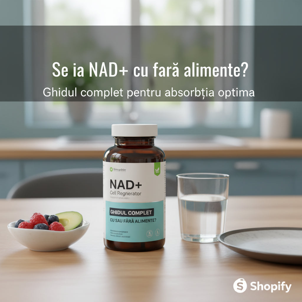 Se ia NAD+ cu sau fără alimente? Ghidul complet pentru absorbția optimă