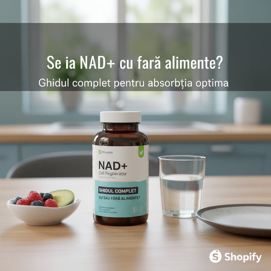 Se ia NAD+ cu sau fără alimente? Ghidul complet pentru absorbția optimă