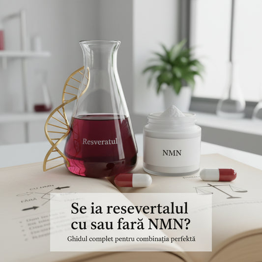 Se ia resveratrolul cu sau fără NMN? Ghidul complet pentru combinația perfectă