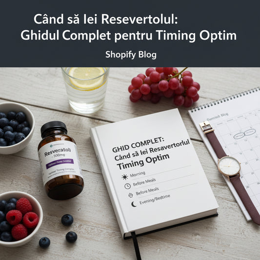 Când să Iei Resveratrolul: Ghidul Complet pentru Timing Optim