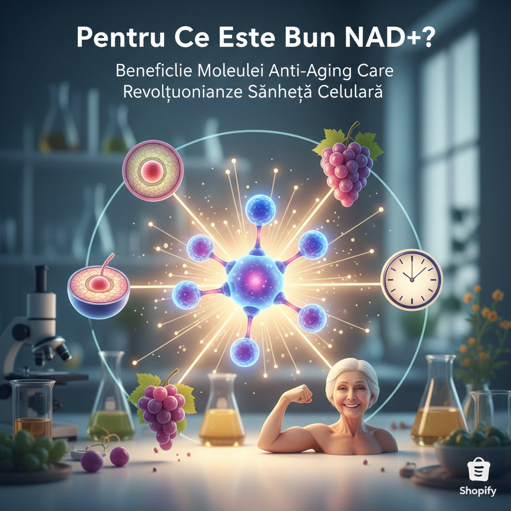 Pentru Ce Este Bun NAD+? Beneficiile Moleculei Anti-Aging Care Revoluționează Sănătatea Celulară