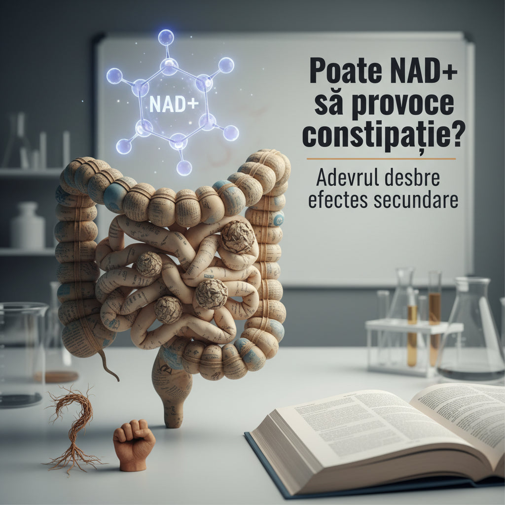 Poate NAD+ să provoace constipație? Adevărul despre efectele secundare