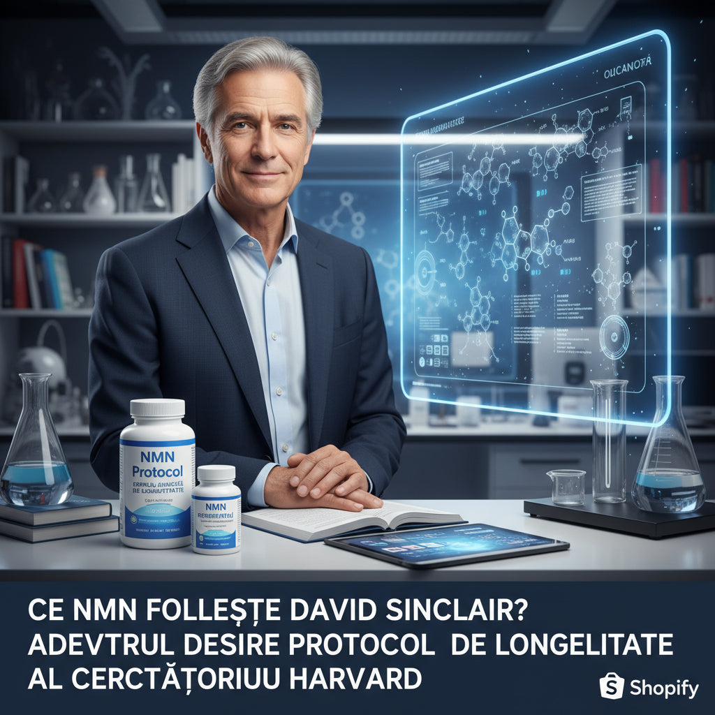 Ce NMN Folosește David Sinclair? Adevărul Despre Protocolul de Longevitate al Cercetătorului Harvard