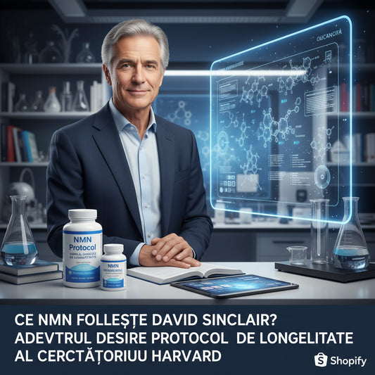 Ce NMN Folosește David Sinclair? Adevărul Despre Protocolul de Longevitate al Cercetătorului Harvard