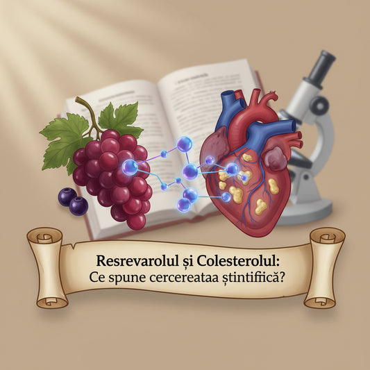 Resveratrolul și colesterolul: Ce spune cercetarea științifică despre această relație
