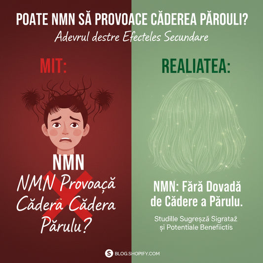 Poate NMN să Provoace Căderea Părului? Adevărul despre Efectele Secundare