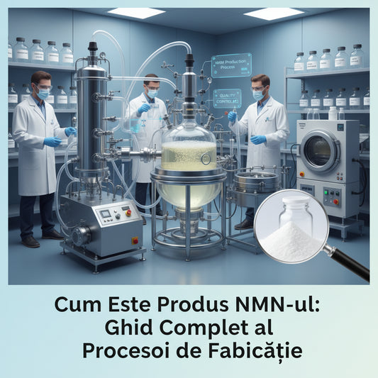 Cum Este Produs NMN-ul: Ghidul Complet al Procesului de Fabricație