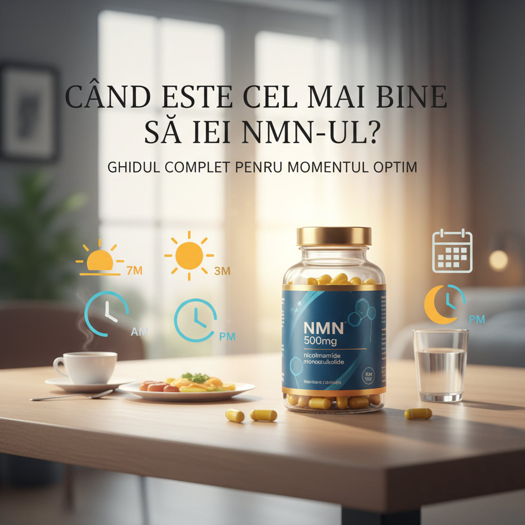 Când Este Cel Mai Bine să Iei NMN-ul? Ghidul Complet pentru Momentul Optim