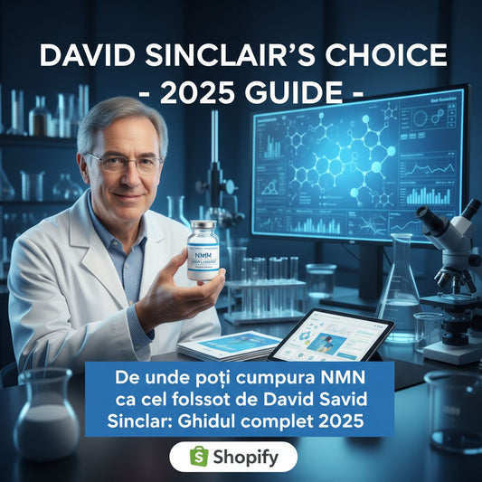 De unde poți cumpăra NMN ca cel folosit de David Sinclair: Ghidul complet 2025