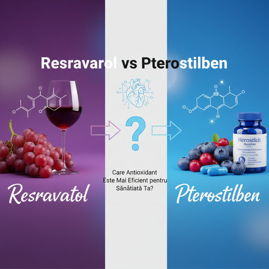 Resveratrol vs Pterostilben: Care Antioxidant Este Mai Eficient pentru Sănătatea Ta?