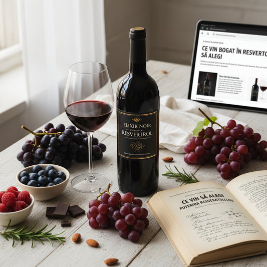 Ce Vin Bogat în Resveratrol Să Alegi: Ghidul Complet pentru Beneficii Maxime