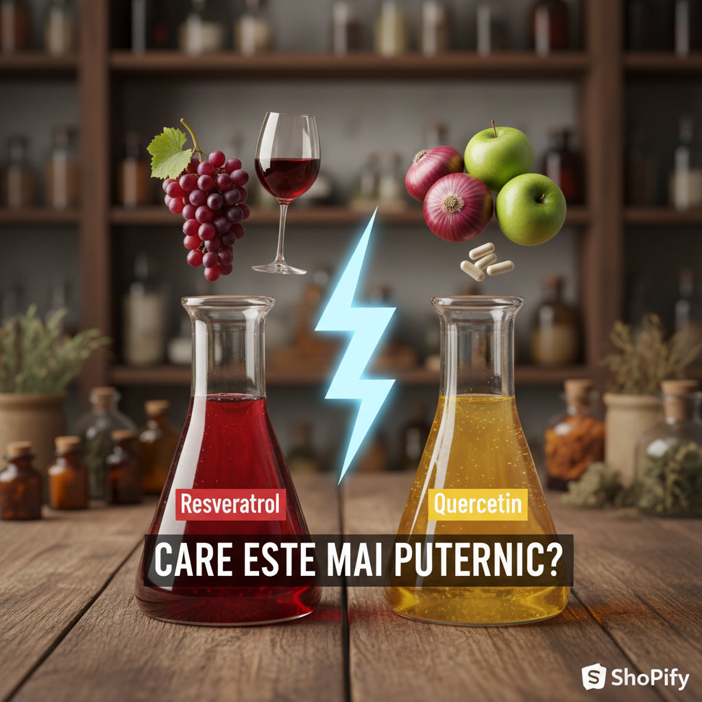 Resveratrol vs Quercetin: Care Este Mai Puternic Pentru Sănătate?