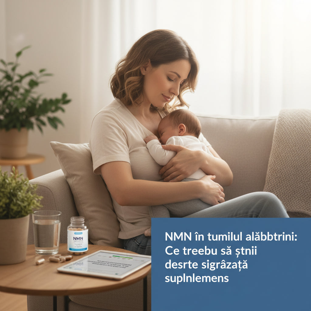 NMN în timpul alăptării: Ce trebuie să știi despre siguranța suplimentelor