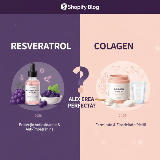 Resveratrol vs Colagen pentru Piele: Care Este Alegerea Perfectă în 2025?