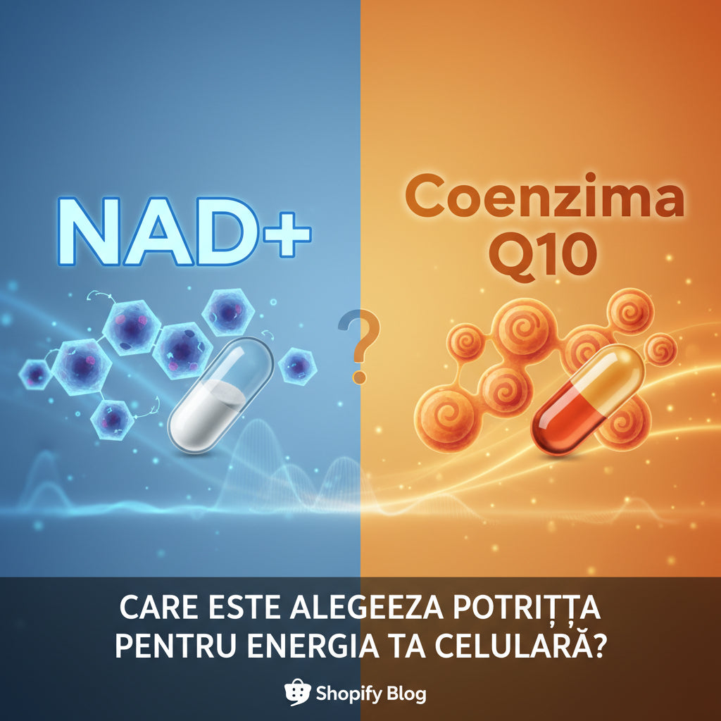 NAD+ sau Coenzima Q10: Care Este Alegerea Potrivită Pentru Energia Ta Celulară?